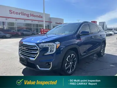 Command the road and embrace adventure in this stunning 2022 GMC Terrain SLT. With just 28,101 kilom...
