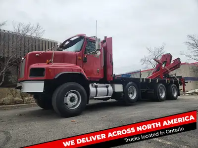Hiab 166 B-3CIXs knuckle crane,20.5ft deck ,Hiab Kinshofer, JBoxs Aluminum Storage Compartments, Dua...