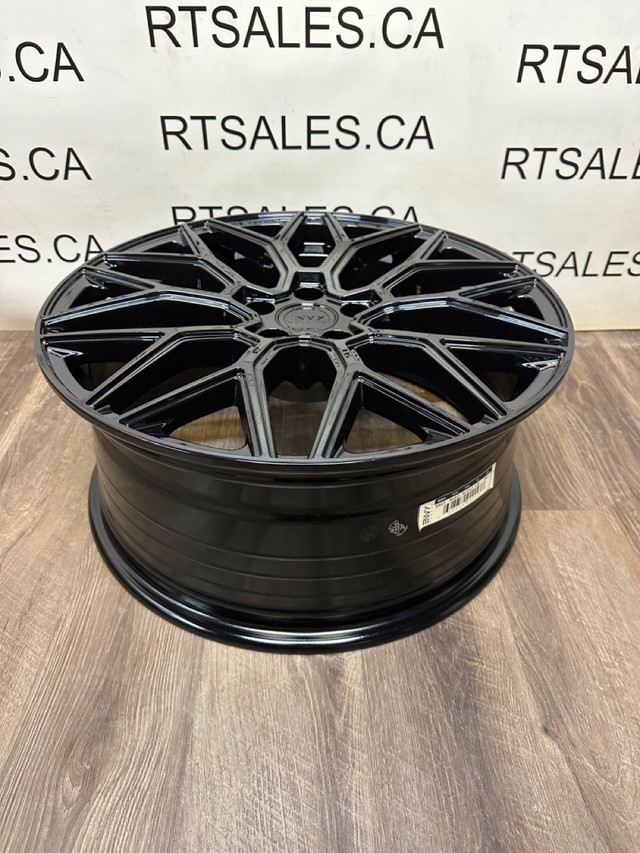 20x8.5 Envy FF-2 Rims 5x114.3 Gloss Black in Tires & Rims in Saskatoon - Image 3