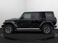 This 2025 JEEP WRANGLER 4-DOOR SAHARA has the following options Cloth Low-Back Bucket Seats, Remote... (image 1)