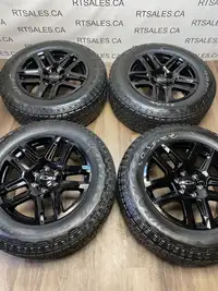 275/60/20 Goodyear AT tires GMC Chevy 1500 20 inch rims