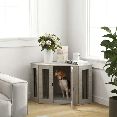 *BNIB!* PawHut Dog Crate Furniture with Cushion, 41 Inch... LOT#, View more
