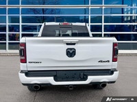 Recent Arrival! Check out this stunning Bright White 2023 Ram 1500 Sport HEMI V8 with 80 137 kms. Fe... (image 4)