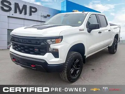 Saskatoon Motor Products - Recent Arrival! 2023 Chevrolet Silverado 1500 Custom Trail Boss - Certifi...
