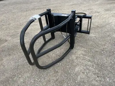 Iron Inventory Inc! Mapleside bale grapple in stock Alo and skidsteer mount comes with hoses list $2...