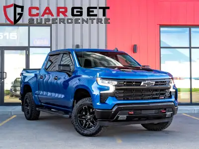 Carget Supercentre is proud to present this 2022 Chevrolet Silverado 1500 Trailboss! EXTERIOR: GLACI...