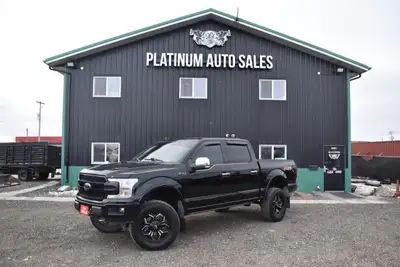 2018 Ford F-150 Platinum – 5.0L V8 • Dark Marsala Leather Interior • Fully Loaded • Lifted • Only 11...