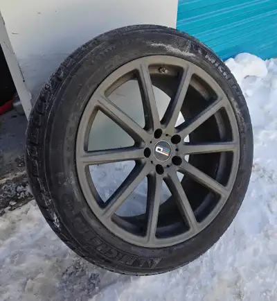 IF U SEE THE AD RIMS TIRES STILL FOR SALE 4 Mercedes Bemz GLE 53 rims 265/45/20 Michelin alpin WINTE...