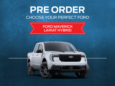 B&O Premium Audio, Navigation, 360 Camera, Heated Seats, Heated Steering Wheel! The 2026 Ford Maveri...