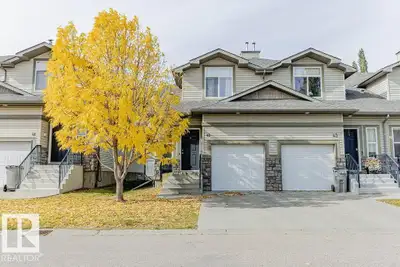 Welcome to this well-kept home in Maple Brooke Villas in Morinville. This 1280 sq ft 2-storey townho...
