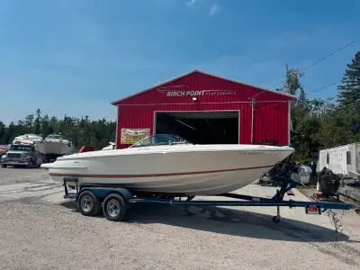 Just In! 2008 Chris Craft 22 Launch, Powered by Mercury 350 Mag MPI and Bravo 3 Drive with ONLY 187h...