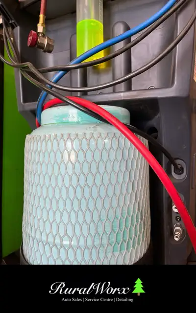 Blowing warm air? We can recharge your vehicle's air conditioning (A/C) system with new A/C refriger...