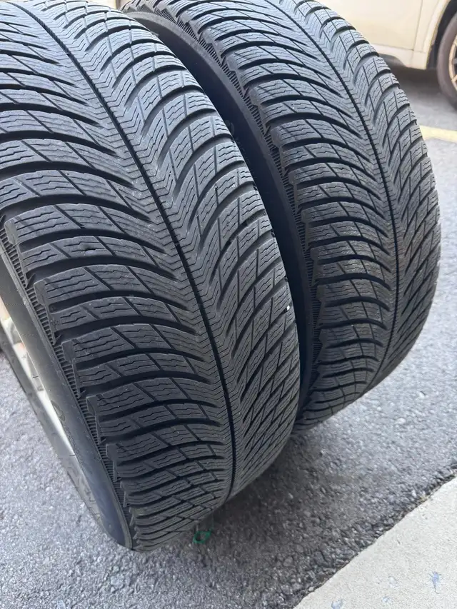 Oem 245/50/19 Michelin Alpin winter tires bmw X3 X4 m40 5x112 in Tires & Rims in City of Toronto - Image 5