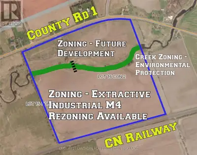 What a great opportunity! Zoned future development and M4 Extractive Industrial, the property is jus...