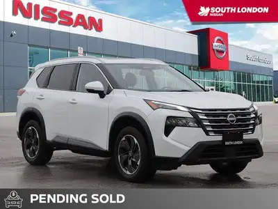 Recent Arrival! AWD. 2024 Nissan Rogue SV 4D Sport Utility White CVT with Xtronic AWD 1.5L DOHC Fina...