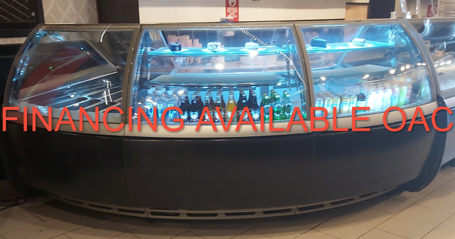 HUSSCO USED Italian Gellato Ice Cream  Restauraant Cafe Cabinets in Industrial Kitchen Supplies in Edmonton