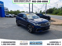 Recent Arrival! Atlantic Blue Metallic 2022 Volkswagen Tiguan Highline 4Motion AWD 8-Speed Automatic... (image 6)