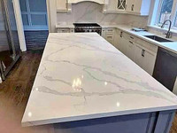 Affordable Quartz Kitchen Countertop And Kitchen Backsplash