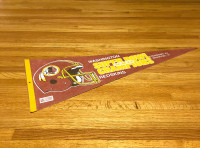 Redskins Super Bowl XXII Champs Team Logo Large Pennan Pennant