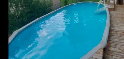 Oval Above Ground pool, hot tub, pump, new cover. (Remove & FRE), View more
