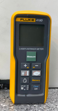 Fluke 419D Professional Laser Distance Meter City of Toronto Toronto (GTA) Preview