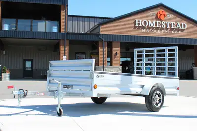 2025 Homestead Hauler 5x10 Single Axle Landscape / Utility Trailer Specifications: G.V.W: 2,720 lbs...