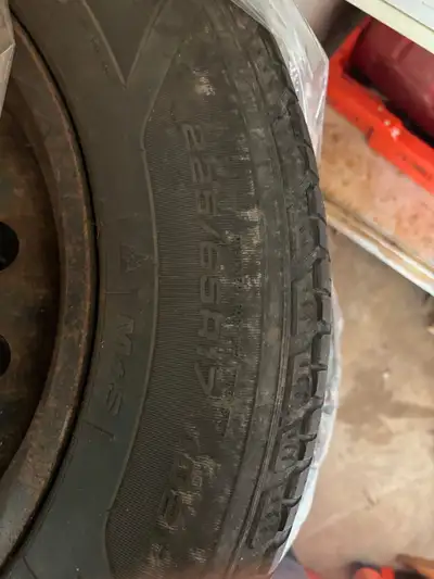 Good Year Ultra Grip Winter. Good rims for winter use. Tires are well worn. Taken off a 2016 Toyota...
