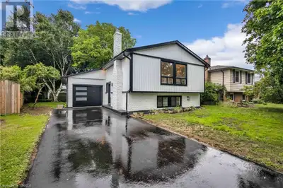 Welcome to 28 Crestlynn Crescent, Simcoe — a beautifully updated 5-bedroom (3+2), 2-bathroom (1+1) h...