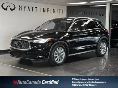 The 2021 INFINITI QX50 LUXE is a compelling compact luxury SUV that balances distinctive styling wit...