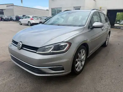 VOLKSWAGEN GOLF SPORTWAGEN 2018 4MATION AWD AUTOMATIQUE FULL AC MAGS EN ALUMINUM, INTERIEUR EN CUIR,...