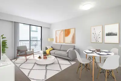 Located on a residential, tree-lined street in Kitsilano, The Royale offers one bedroom and penthous...