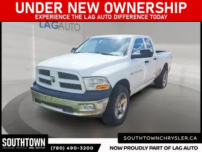 2012 Ram 1500 ST Experience the Ram 1500 ST with only 179258 km on the odometer. Finished in a sleek...