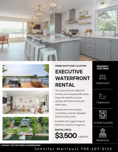 Waterfront 3 Bed Southend Rental