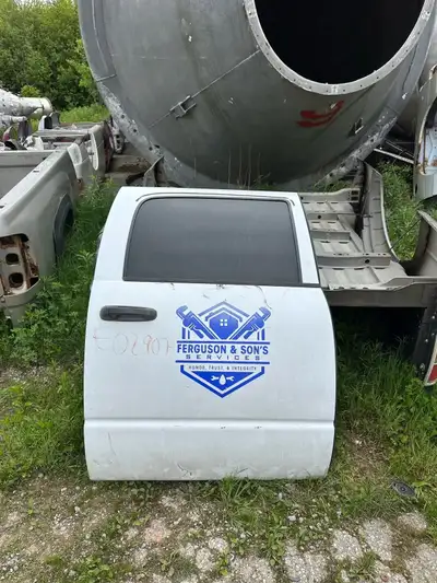 3rd Gen 06-08 Dodge ram mega cab rear doors. These doors are clean as could be and extremely hard to...