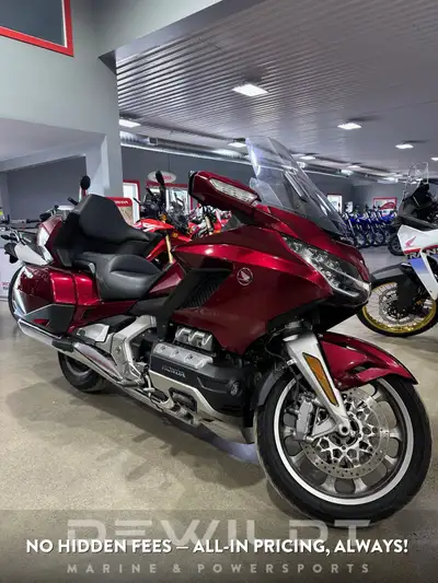 Features All-New Styling Front to back, the highly anticipated 2018 Gold Wing is a complete re-inven...