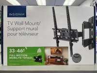 Insignia 33" - 46" Full Motion TV Wall Mount - BRAND NEW