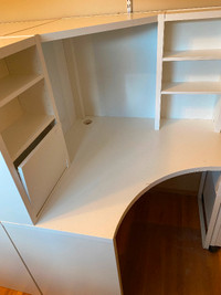 2 IKEA CORNER DESKS, Home Office Perfection.