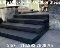 3 4 5 6 7 8 9 10 feet Ultra Black Steps Ultra Black River Step