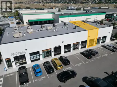 Opportunity to lease 1,280 SF of industrial, retail, and office space in Kelowna’s sought-after Powe...