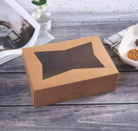 8inch Brown Cookie Boxes