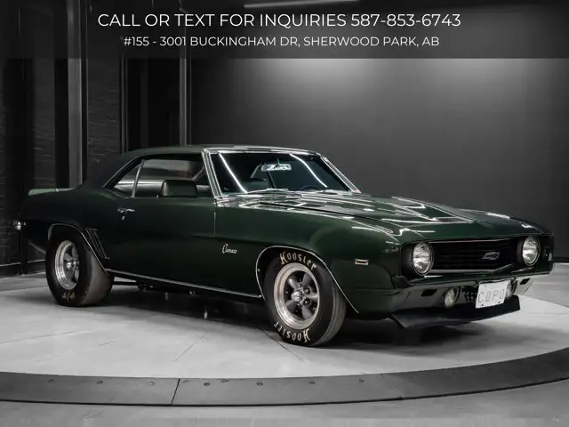 1969 Chevrolet COPO Camaro | L72 427 | Sequential Manual in Classic Cars in Strathcona County - Image 2