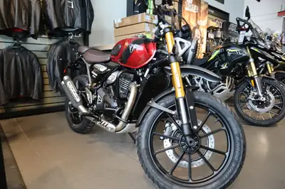 Argyll Motorsports 2025 Triumph Scrambler 400 X Phantom Black / Storm Grey With its agile handling,...