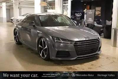 This Audi TT has a dependable Intercooled Turbo Premium Unleaded I-4 2.0 L/121 engine powering this...