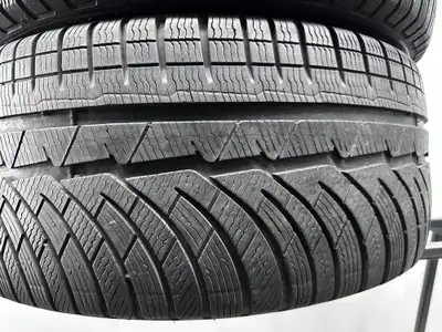 ****IF U SEE THIS AD TIRES STILL FOR SALE**** 2 x 245/45/18 michelin alpin WINTER TIRES 75 % tread l...