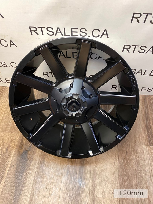 20 inch Fuel Rims 8x180 Chevy 2500 3500 in Tires & Rims in Moncton - Image 4