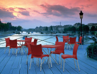 Restaurant Terrace chairs and table / brand new