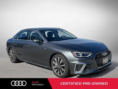 Only 15,565 Miles! This Audi A4 Sedan delivers a Intercooled Turbo Gas/Electric I-4 2.0 L/121 engine...
