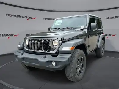 // SINGLE OWNER! // Meet the 2024 Jeep Wrangler 2 Door Sport 4x4, a used SUV built for drivers who w...