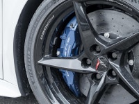 *Price Includes Luxury Tax* Electric Blue Full Length Dual Racing Stripes | Gloss Black Wheels | Blu... (image 7)