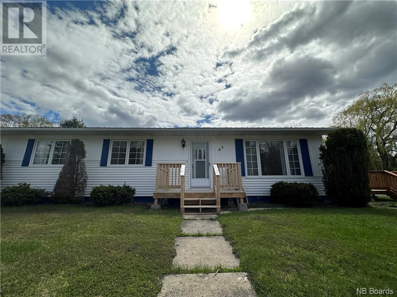 45 Otis Drive Nackawic, New Brunswick Houses for Sale Fredericton